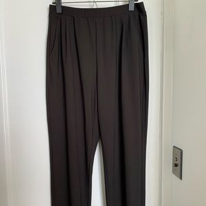 Like New Black Leith Straight-Leg Pants